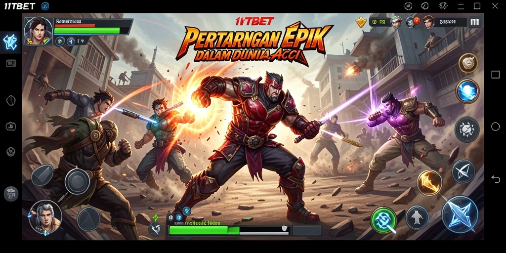 Tampilan pertarungan mendebarkan dalam 11TBET dengan grafis yang memukau.