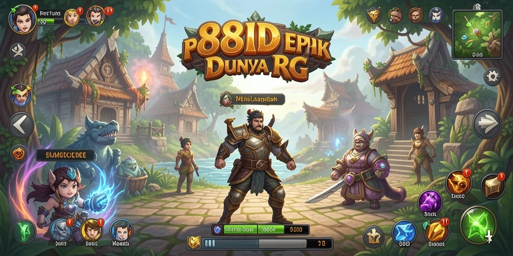 Gameplay seru dalam dunia fantasi 88ID yang penuh petualangan.