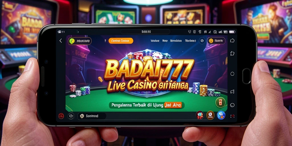 Gameplay menegangkan dengan dealer langsung dan interaksi sosial.