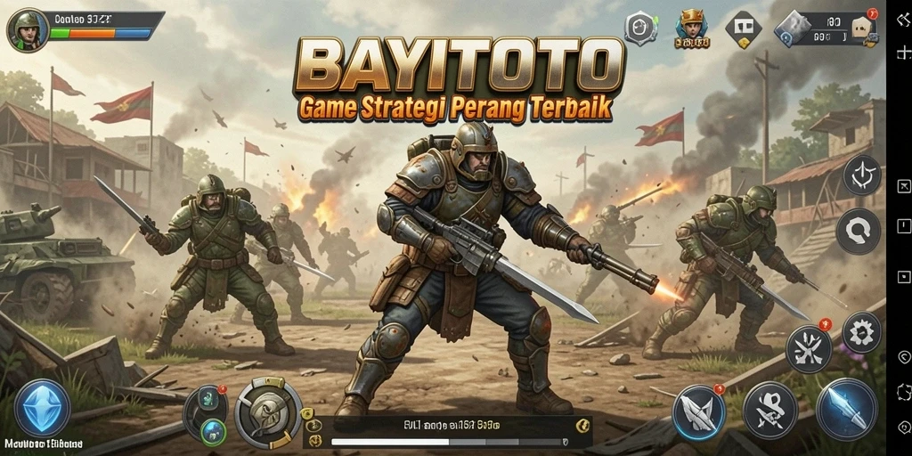 Menampilkan aksi strategi seru dalam <strong>BAYITOTO</strong>.