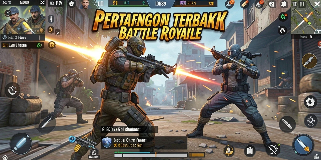 Gameplay seru di <strong>IDR89</strong> menunjukkan pertarungan intens antar pemain.