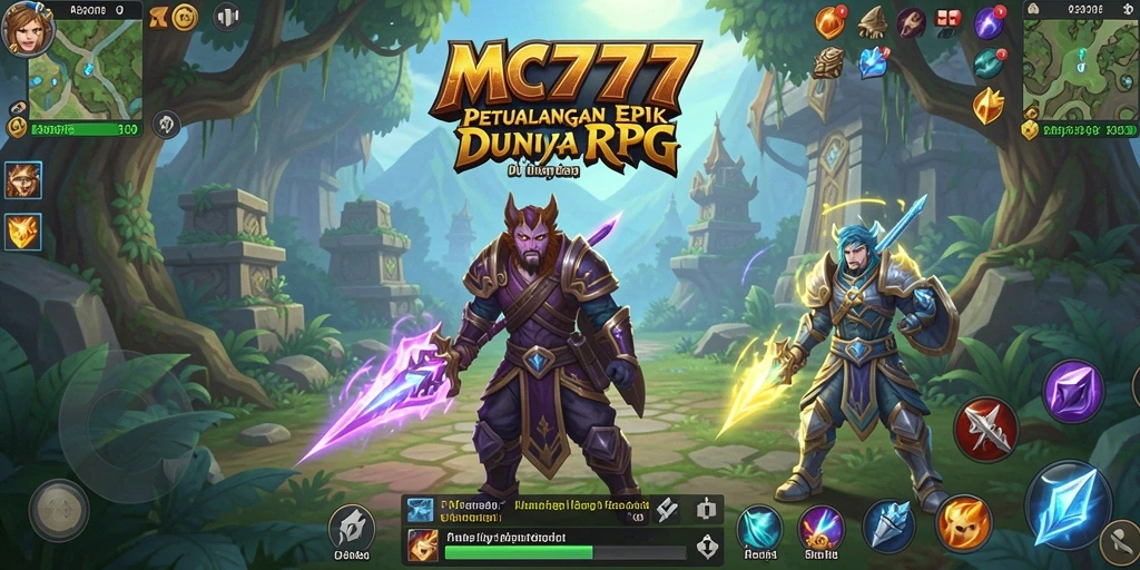 Tangkapan layar menunjukkan aksi gameplay RPG yang mendebarkan.