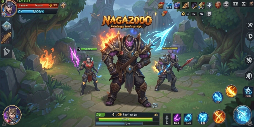 Tampilan gameplay seru dan grafis menawan dari NAGA2000.