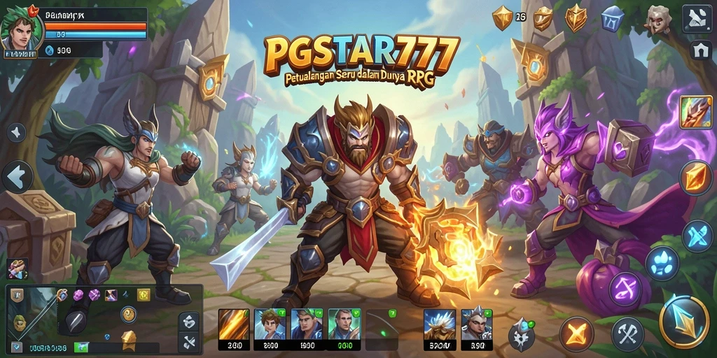 Tampilan gameplay PGSTAR777 yang mendebarkan dan penuh aksi.