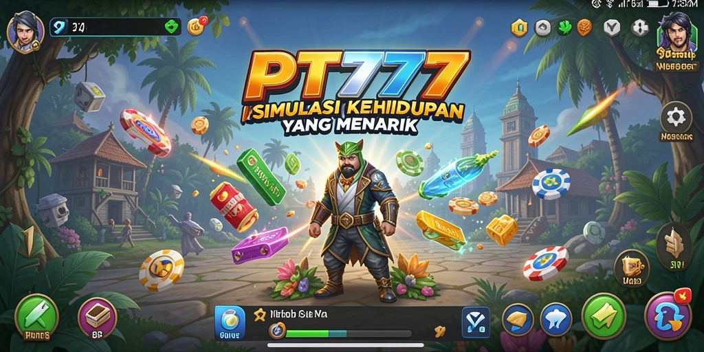 Gameplay PT777 yang imersif dan realistis.