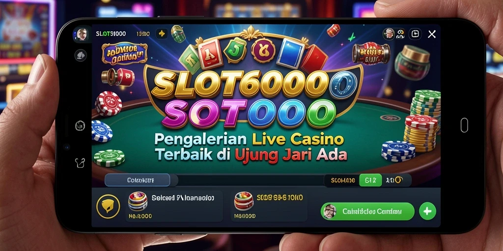 Gambaran gameplay LIVE di SLOT6000 yang mengasyikkan.