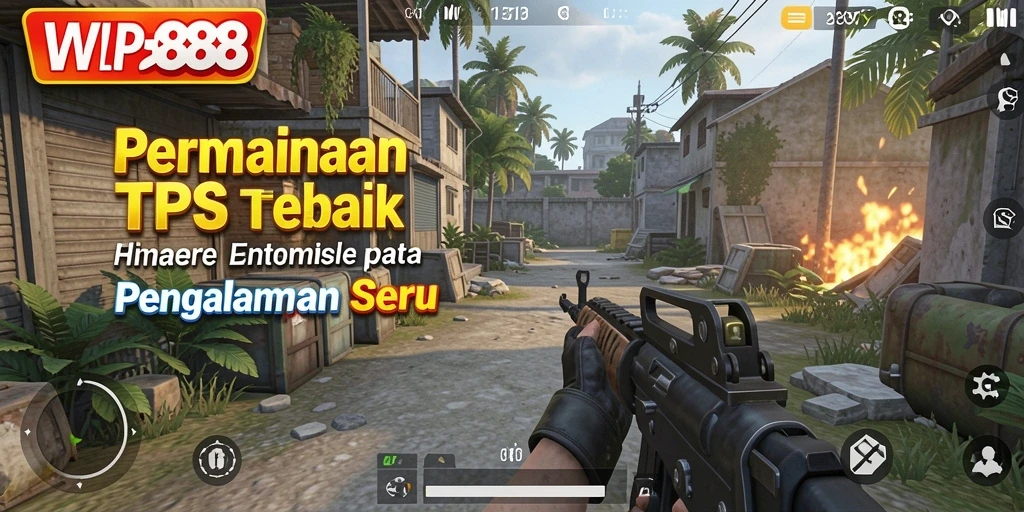 Tampilan menegangkan dari gameplay WP888 dalam mode TPS.