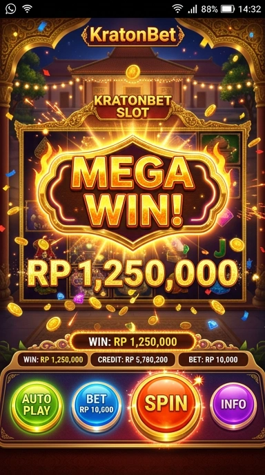 Halaman unduh aplikasi kratonbet yang informatif dan user-friendly.